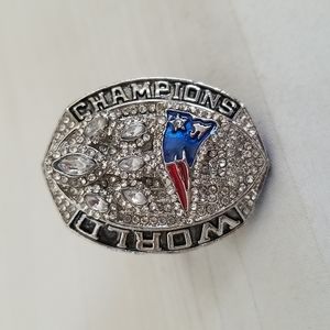 Tom Brady Patriots World Champions Ring Super Bowl 2018 Still Here